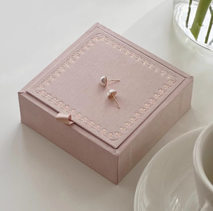 กล่องกระดาษรีไซเคิลทำมือแบบลิ้นชัก สำหรับบรรจุภัณฑ์เครื่องประดับ สร้อยคอ กำไล แหวน และอัญมณี พร้อมโลโก้สั่งทำเป็นมิตรกับสิ่งแวดล้อม - Product Image 5