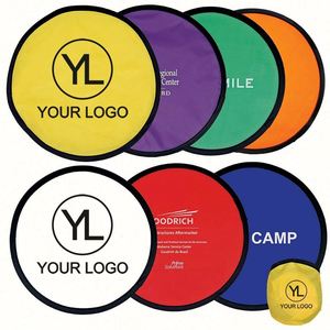 Disco Volador Personalizado con Logotipo y Color, Juguete Deportivo Plegable de Nailon para Niños, para Exteriores - Product Image 3