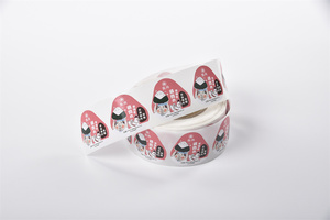 Pure-easy Factory Direct Supply Etiquetas adhesivas de brillo personalizadas Troquelado Rollo Precio Embalaje Servicios de impresión Modelo - Product Image 4