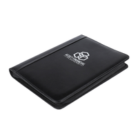 Porte-documents de présentation en cuir PU format A4-A5 pour femme, classeur exécutif avec fermeture éclair pour documents, calculatrice, œuvres d'art - Marque TSH