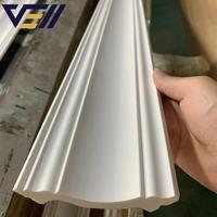 Moulure de plafond et de mur VELL moderne pour intérieur, avec bande LED intégrée, plinthe lumineuse, écologique, 3m, pour décoration intérieure