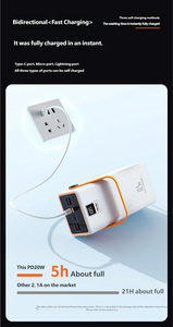 พาวเวอร์แบงค์ใหญ่ PD22.5W 50000 60000mAh 50000MAH 80000mAh ชาร์จเร็ว90000mAh - Product Image 3