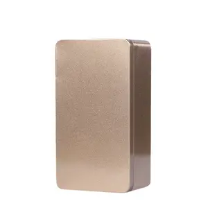 Boîte-cadeau en fer blanc de qualité alimentaire, boîte-cadeau en métal avec couvercle