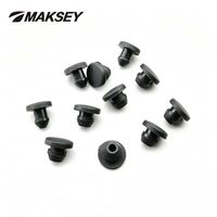 Bouchons d'extrémité en silicone MAKSEY 15/16/17/18 mm avec verrouillage, couvre-tuyaux en caoutchouc, bouchons en silicone pour petits trous, passe-fils en caoutchouc