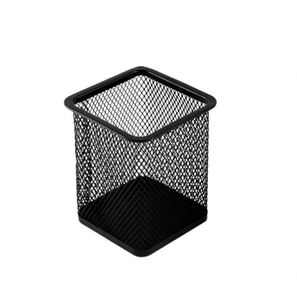 Porte-stylo carré en métal, organisateur de bureau durable - Product Image 3