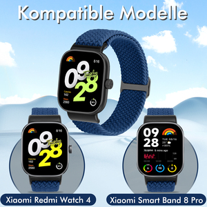 bracelet de montre élastique réglable en nylon pour xiaomi redmi watch 5 / redmi watch <span class=keywords><strong>4</strong></span> / xiaomi smart band 9 <span class=keywords><strong>pro</strong></span> / smart band - Product Image 2