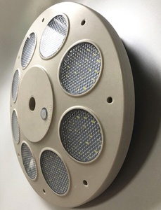 Luz <span class=keywords><strong>Solar</strong></span> de poste de bandera, mástil de bandera, iluminación <span class=keywords><strong>LED</strong></span> descendente de 136, para decoración de 15 a 25 pies, versión mejorada - Product Image 4