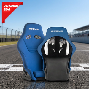 เบาะนั่งแบบสปอร์ตทรงบักเก็ตสีขาวแบบปรับแต่งได้ของ SSCUS |   ผ้าใยแก้ว Monza 424 FRP |   ตกแต่งภายในรถยนต์ตามแบรนด์ของคุณ |   มาเลเซีย - Product Image 1