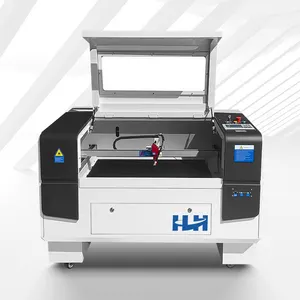 Yüksek hızlı co2 lazer 6090 60w 80w 100w 130w 900x600mm ile 200w cnc lazer gravür kesme makinesi