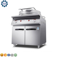 Four à pain arabe plat automatique, four à gaz pour la cuisson à domicile, four tandoor, mini-machine à pizza, chapati, roti, moteur 220V 80