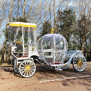 Carroza Eléctrica de Lujo Personalizada de Alta Calidad para Bodas y Turismo, Estilo Cenicienta, Precio de Fábrica, 2 Años de Garantía - Product Image 2