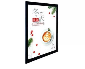 Marco de Fotos Personalizado A2 A3 <span class=keywords><strong>Duratrans</strong></span> Negro, Letrero de Menú, Marco Delgado de Aluminio para Cine, Póster de Película, Marco a Presión, Cajas de Luz LED Publicitarias - Product Image 1