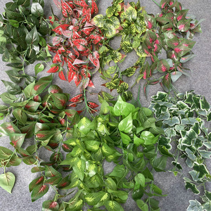 Guirnalda de Hojas Artificiales de Pothos Monstera de Feiyu Craft Flower Factory, para Colgar en la Pared, de 30cm-100cm, Decoración para Bodas y Hogar - Product Image 3