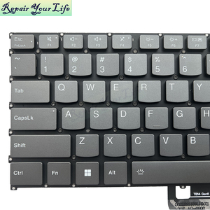 <span class=keywords><strong>Clavier</strong></span> <span class=keywords><strong>d</strong></span>'ordinateur portable rétroéclairé en anglais américain pour Lenovo ThinkBook 14 G7 ARP 21MV, <span class=keywords><strong>clavier</strong></span> sans cadre, neuf, gris, version AI - Product Image 2