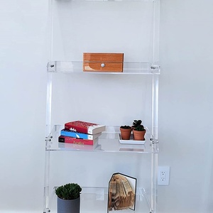Estantería de Acrílico Transparente Moderna Personalizada YAGELI con Color, Forma, Tamaño y Logotipo a Medida para Uso en Oficina/Hogar, Venta al Por Mayor - Product Image 5