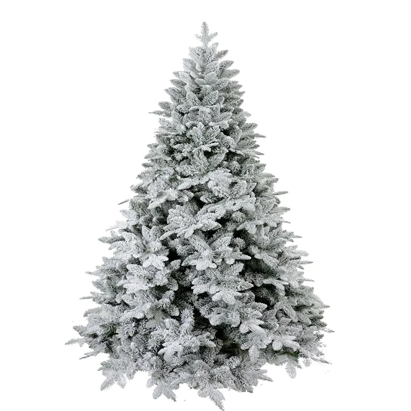 Artificial Christmas Tree Outdoor Snowflake Flocking Christmas Trees Decorations Easter Decor Christmas Trees