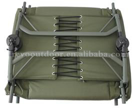 Cama de gamuza de camuflaje, cómoda, 6 patas ajustables, para <span class=keywords><strong>pesca</strong></span> de carpa - Product Image 3