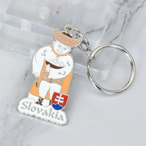 Cá Nhân Tùy Chỉnh Móc Chìa Khóa Hợp Kim Kim Loại Keychain Xe Phim Hoạt Hình Biểu Tượng Lưu Niệm Quà Tặng Mềm Cứng Men Keychain - Product Image 6