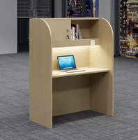 MAY HOME Meubles Table d'étude en bois Designs Library Desk Table de lecture moderne pour bibliothèque