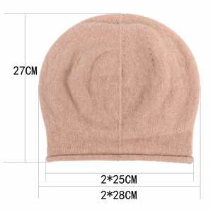 Gorros de Invierno para Mujer al por Mayor, Estilo Simple, Cálidos, Lisos, con Logotipo Personalizado - Product Image 5