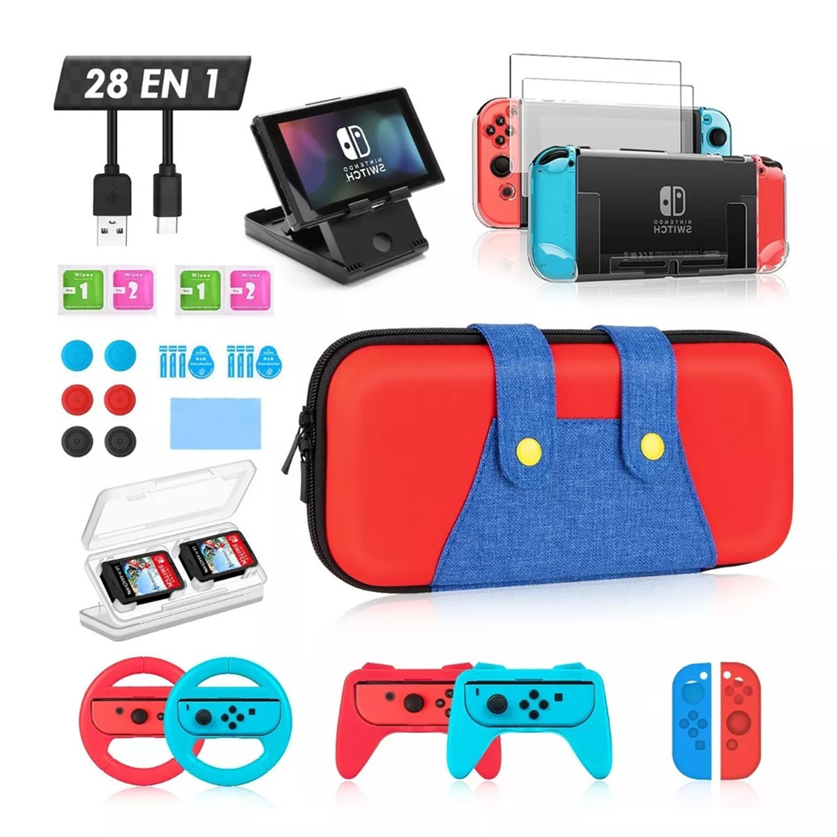 Mario storage bag 28-piece set