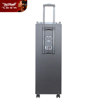 Mélangeur disco stéréo WOOFER double 10 pouces salon jb PA bois bt OUTDOOR PRO PORTABLE rétro bar club haut-parleur système audio