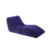 Canapé gonflable design moderne, inclinable, extensible, convertible, canapé-lit une place, housse en tissu, mobilier de luxe pour salon et salle de sport