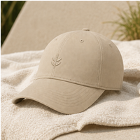 Casquette de baseball Performance Luxe Discret, broderie ton sur ton, en sergé de coton respirant, style sportif épuré, pour le quotidien et les activités de plein air