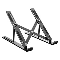 Nouveau support pliable en alliage pour ordinateur portable, sac de rangement pour ordinateur, support pour tablette pour la maison et le bureau, vente chaude transfrontalière, commerce extérieur, livraison directe