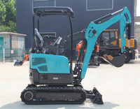 Excavatrice compacte JIAHE 2T, homologuée EPA Euro V, siège en cuir, prête pour l'agriculture et l'aménagement paysager, prix direct usine