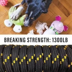 Diamond Braided Polypropylene Nylon <b>Rope</b> Mix <b>Thick</b> Heavy Duty <b>Ropes</b> 1/2 Inch 50ft - Product Image 2