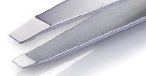 Pince à épiler professionnelle en acier inoxydable à pointe carrée ODM pour sourcils et manucure – Vente en gros Nghia Export - Product Image 3