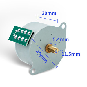 <span class=keywords><strong>Motor</strong></span> de Passo RB 49PM PM com Encoder para Impressora, <span class=keywords><strong>Motor</strong></span> de Passo com Polia 4.65V 0.8A de Alto Torque para Dispositivo Médico <span class=keywords><strong>6</strong></span>/8 Fios - Product Image 2