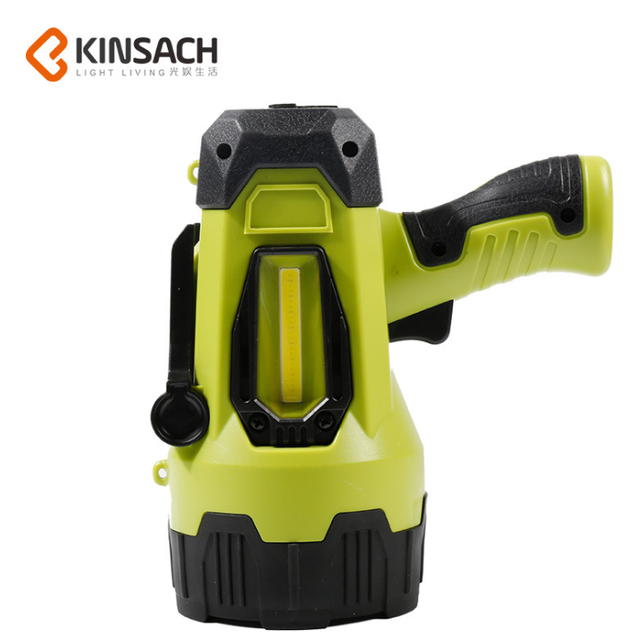 Boyid Emergency Ship Search Light Handheld Work Light Outdoor Garden Use Rechargeable Portable LED Li-ion Battery IP55 Rated