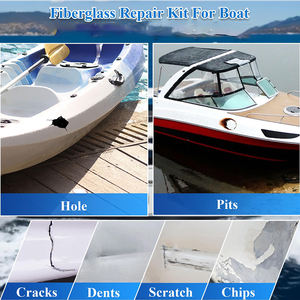 Kit de Reparación de Fibra de Vidrio WBG para Embarcaciones, Repara Agujeros, Desportilladuras, Grietas Profundas, Relleno de Fibra de Vidrio para Cerámica y Porcelana - Product Image 3