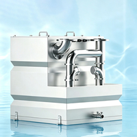 Unité de relevage des eaux usées automatique et intelligente, débit de 60 m³/h, hauteur de refoulement de 28 m, avec contrôle double du niveau de liquide et hélice anti-colmatage