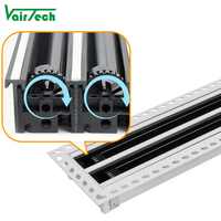 Diffuseur à fente linéaire invisible Diffuseur d'air linéaire caché Ac Registre d'air d'échappement en plastique avec boîte de plénum
