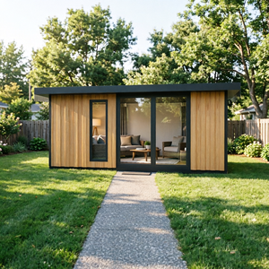 Maison d'hôtes préfabriquée, cabane de jardin, espace privé et calme, idéal pour les réunions professionnelles - Product Image 1