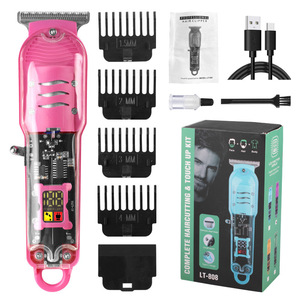 Tondeuse à poils électrique professionnelle sans fil pour animaux de compagnie, kit de coupe portable rechargeable pour la maison - Product Image 2