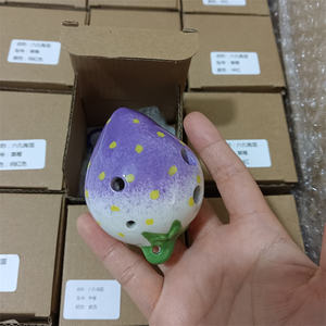 Ocarina a Forma di Fragola, Strumento Musicale Economico, Regalo Promozionale, Ocarina Personalizzata in Vendita - Product Image 2