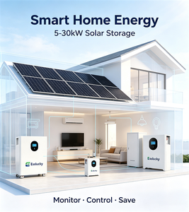 Système solaire de stockage d'énergie domestique tout-en-un 30KW 10KW 15KW, silicium polycristallin, MPPT, poulies, longue durée de vie - Product Image 4