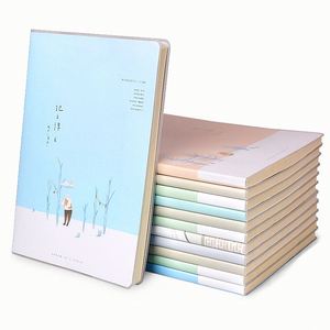 Fournitures de papeterie en papier, cahier personnalisé A5 B5 avec couverture en PVC, reliure épaisse et cousue - Product Image 2