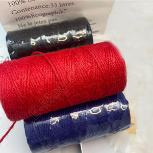 Ficelle de jute colorée E-Magic Eco de 2mm, rouleau de cordon de <span class=keywords><strong>chanvre</strong></span> biodégradable en vrac de 100m pour l'emballage de cadeaux, l'artisanat et la décoration de jardin - Product Image 2