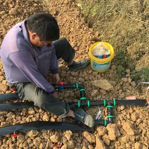 Système d'irrigation goutte-à-goutte, fournitures horticole de conception de 1 carat, tuyau à bande goutte à goutte, supermarché, 2023, Offre Spéciale