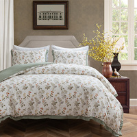 Ensemble de literie personnalisé 3 pièces imprimé microfibre brossé housse de couette