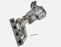 Convertisseur catalytique automobile à haut débit et bas prix, Euro IV, Euro V, Euro VI, 400 CPSI, pour BMW 320 E90 18407525460, fourni par l'usine