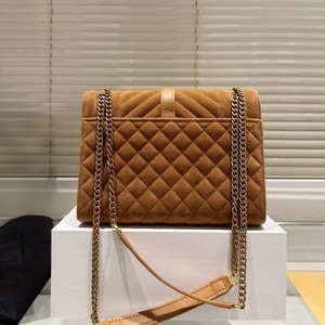 Quilted Suede Envelope Shoulder Bag Maple Leaf Color Fashion Women's Handbag Spring 2026 - Product Image 4