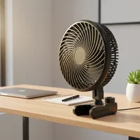Ventilateur de gaine de 6 pouces avec moteur EC intégré, pales en plastique, vitesse et angle réglables pour tentes de culture, bureaux, etc.
