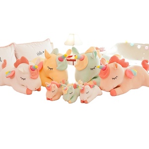 Chất lượng cao sang trọng mềm đồ chơi Unicorn Thú nhồi bông dễ thương màu hồng Unicorn sang trọng gối - Product Image 1