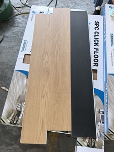 <span class=keywords><strong>Suelo</strong></span> Vinílico SPC Impermeable de 5mm con Sistema de Clic, 1220x184mm, Núcleo Rígido, Tipo Madera, para Sala de Estar y Uso Comercial - Product Image 1
